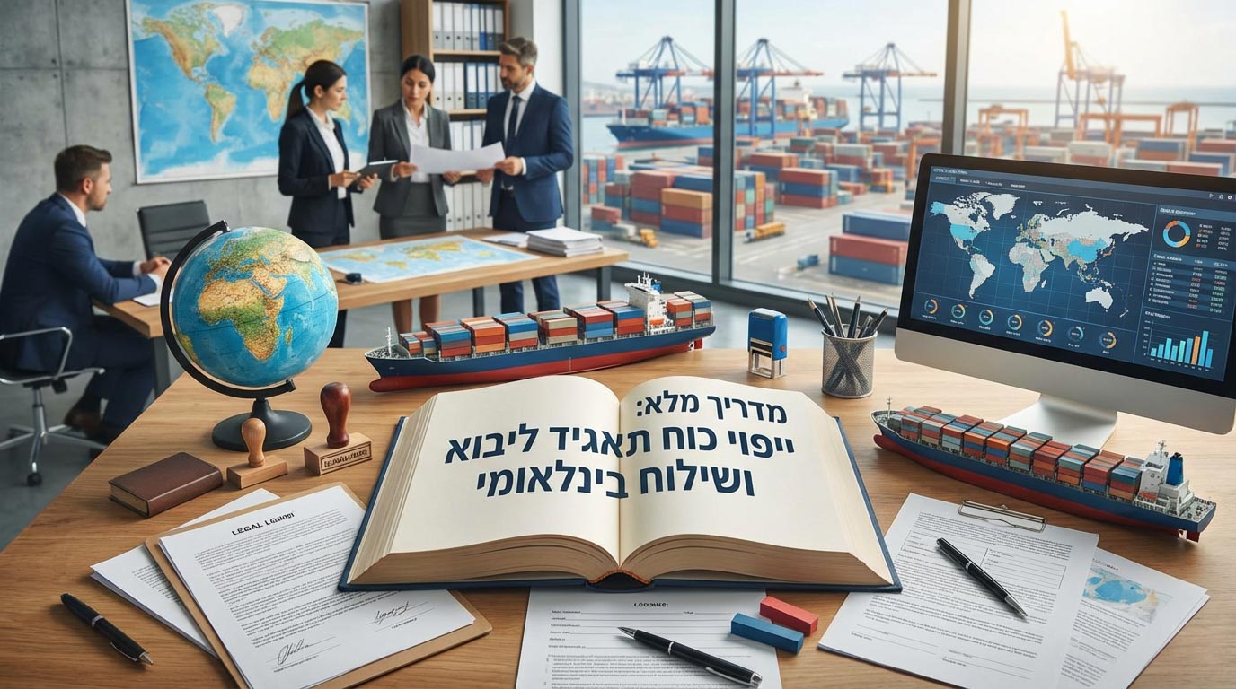 יפוי כוח תאגיד ליבוא ושילוח בינלאומי