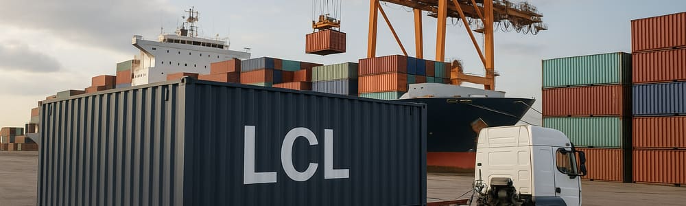 תמונה הממחישה מגמות חדשות בשילוח LCL, עם דיאגרמות ונתונים רלוונטיים.