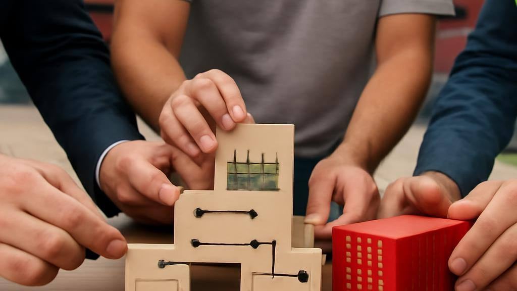 אוניית מכולות בנמל מסחרי במהלך פריקה וטעינה, הממחישה את שרשרת האספקה והלוגיסטיקה בתהליך היבוא.